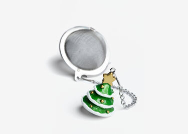 Sapin de Noël, boule à thé