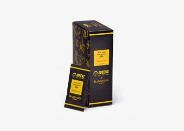 Thé noir Breakfast BIO, 24 sachets Cristal® enveloppés - Café Joyeux