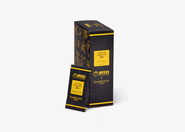 Thé noir Darjeeling BIO, 24 sachets Cristal® enveloppés- Café Joyeux
