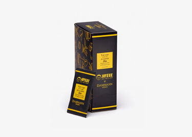 Thé vert parfumé jasmin BIO, 24 sachets Cristal® enveloppés - Café Joyeux