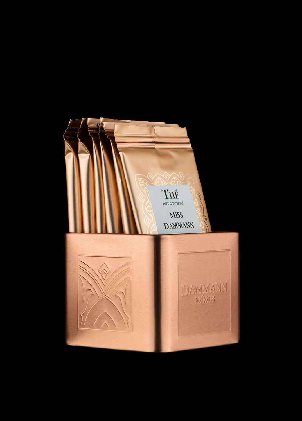 ダマンフレール-Miss Dammann 24袋 Miss Dammann, box of 24 enveloped Cristal® sachets