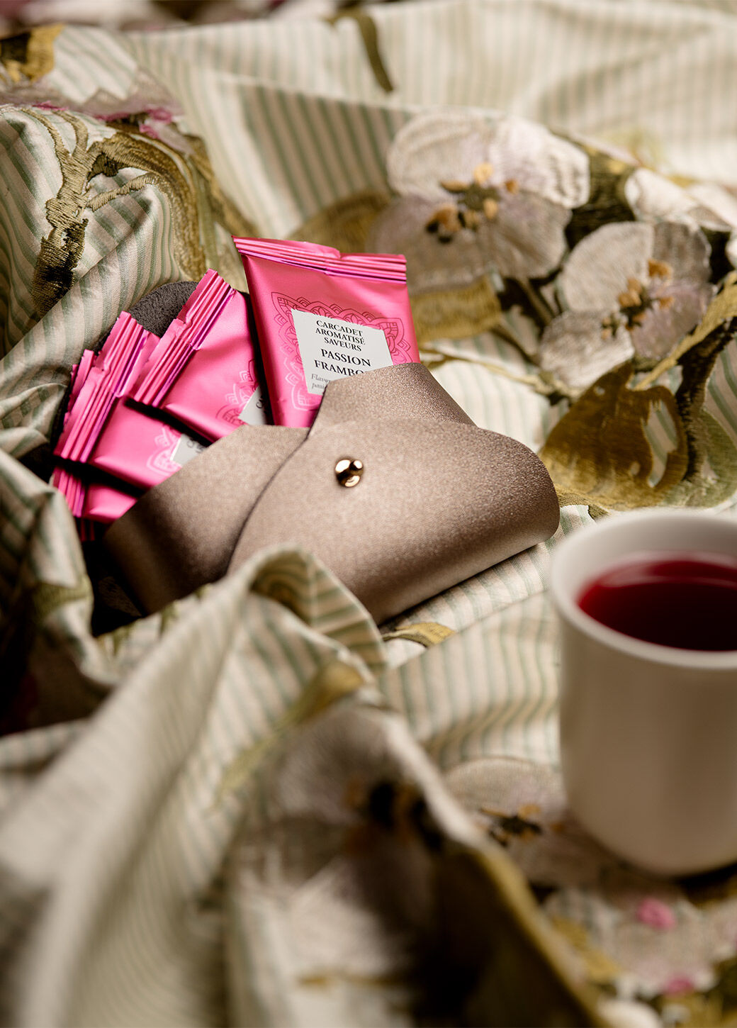 ダマンフレール-CARCADET PASSION FRAMBOISE 24個入 FRUIT INFUSION n°539 CARCADET PASSION FRAMBOISE, box 24 sachets