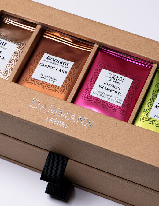 Dammann® Flavored Tea Box Set - Sachet bundle of 6 boxes - illy