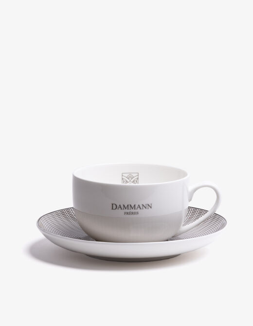 Tasse à thé et sous-tasse Dammann Frères