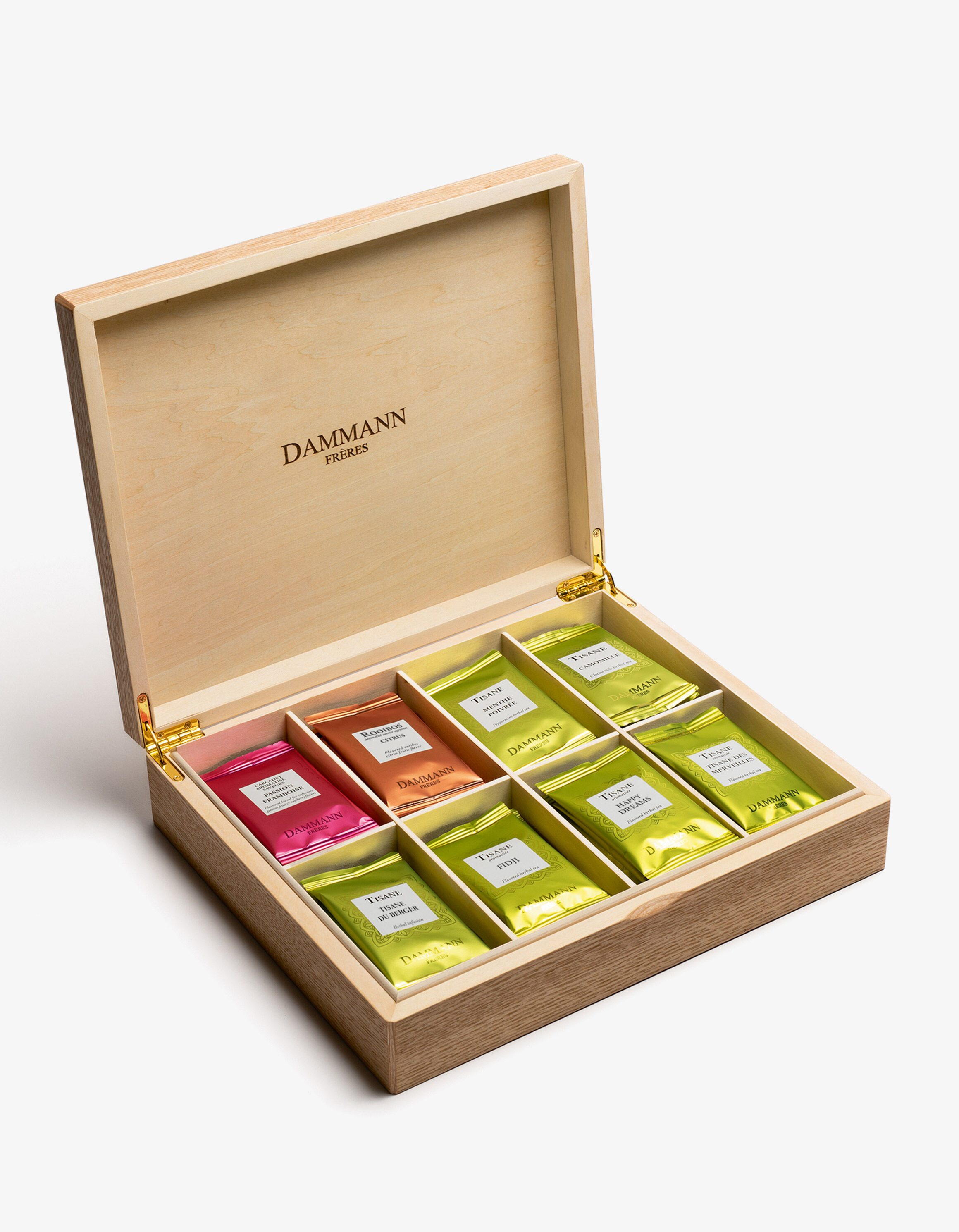 Dammann Frères luxury packaging