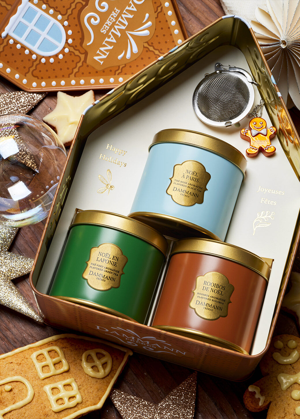 Candy christmas, gift box